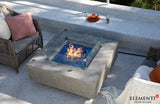 +Victoria 40" Space Grey Sandstone Fire Table (OFG413LG)
