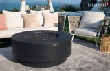 +Nimes 41" Dark Grey Sandstone Fire Table (OFG414DG)