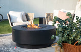 +Nimes 41" Dark Grey Sandstone Fire Table (OFG414DG)