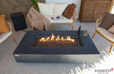 +Positano 60" Dark Grey Sandstone Fire Table (OFG415DG)
