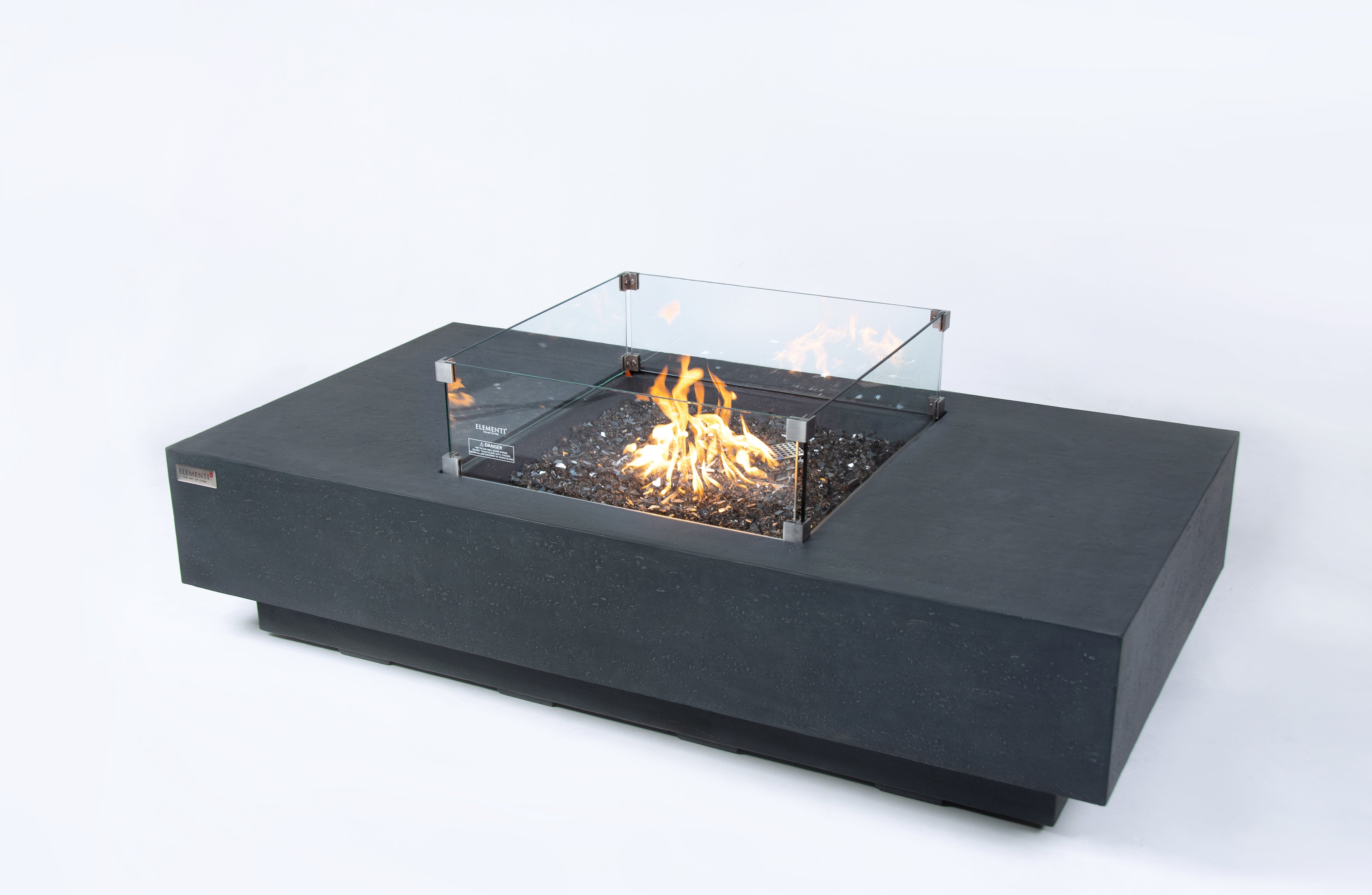 Wind Screen Window Shield for Roraima Fire Table & Uluru & Capertee & Victoria & Bergen & Monte Carlo & Cannes & Lucerne & Bergamo Fire Table(OFG411-WS&OFG413-WS&OFG416-WS&OFG419-WS)