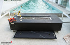 +Valencia 62" Marble Porcelain Fire Table (OFP102BB)