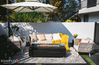 +Varna 60" Marble Porcelain Fire Table (OFP121BB)