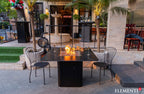 +Brugge 46" Marble Porcelain Propane Fire Table (OFP202BB)