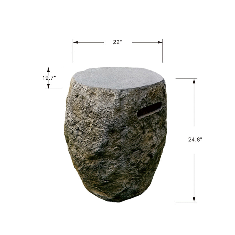Concrete Propane Tank Cover for Boulder Fire Table (ONB01-117)