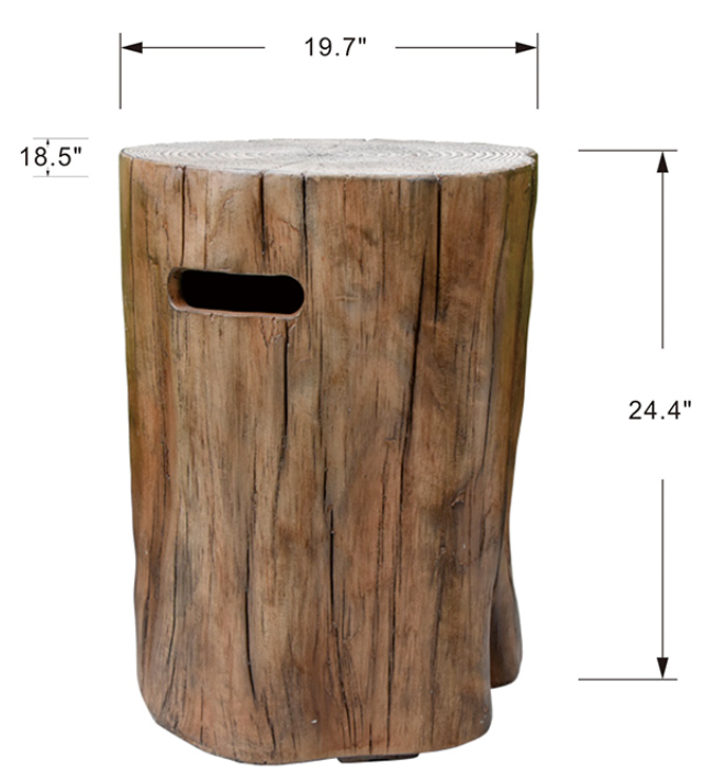 Propane Tank Cover for Manchester Fire Table (ONB01-118RW)