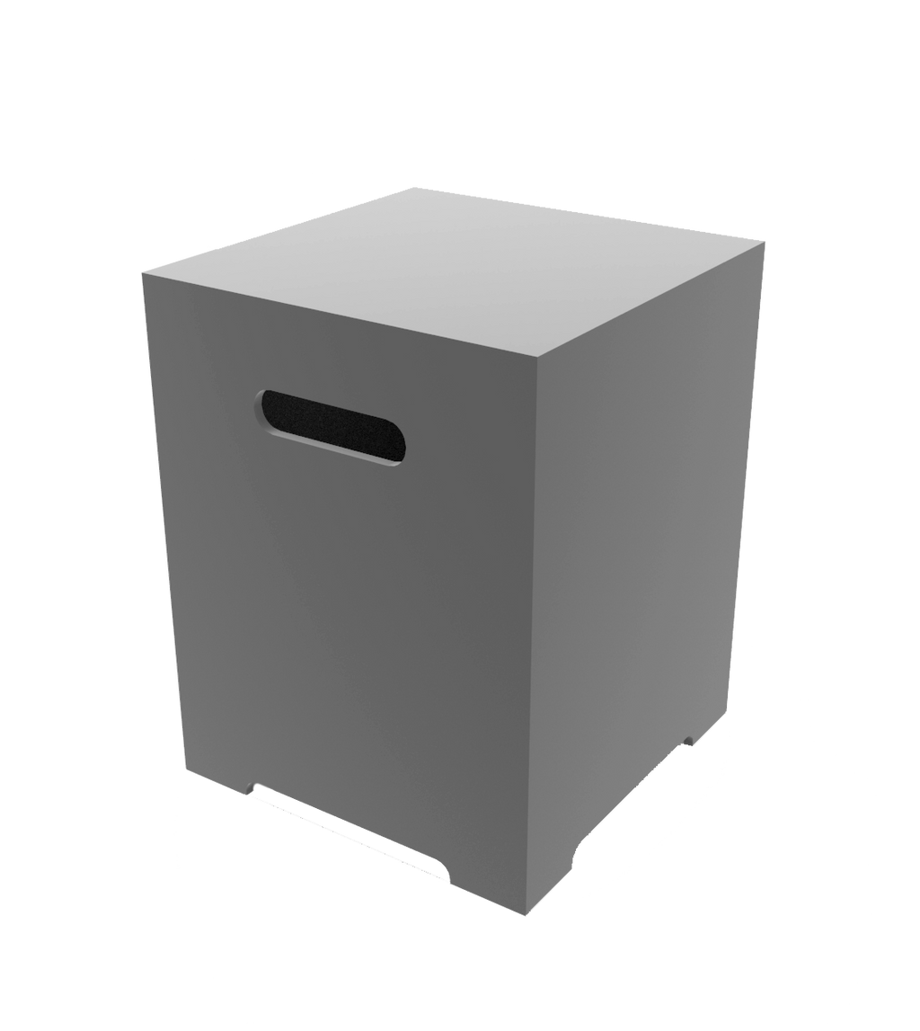 Modeno Square Concrete Propane Tank Cover (ONB021)