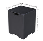 +Marble Porcelain Tank Cover w/ Removable Top (ONB401)