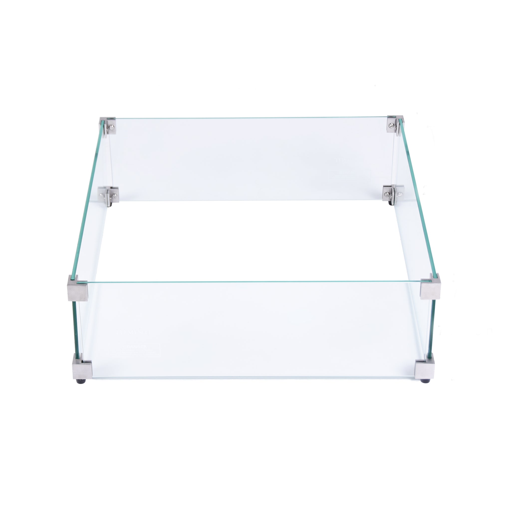 Wind Screen Window Shield for Roraima Fire Table & Uluru & Capertee & Victoria & Bergen & Monte Carlo & Cannes & Lucerne & Bergamo Fire Table(OFG411-WS&OFG413-WS&OFG416-WS&OFG419-WS)
