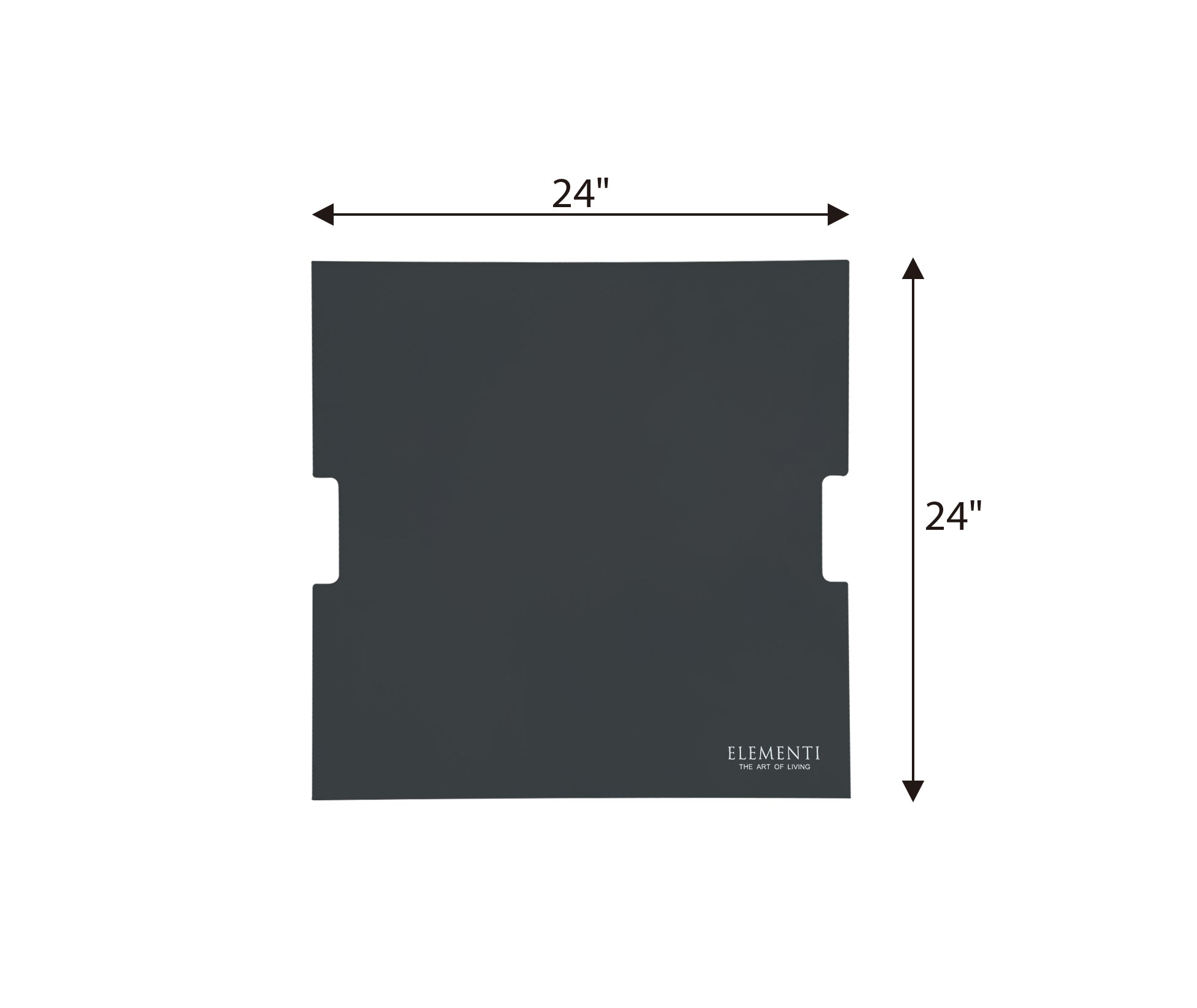 Stainless Steel Lid for Rocky Fire Table (OFG310-SS)