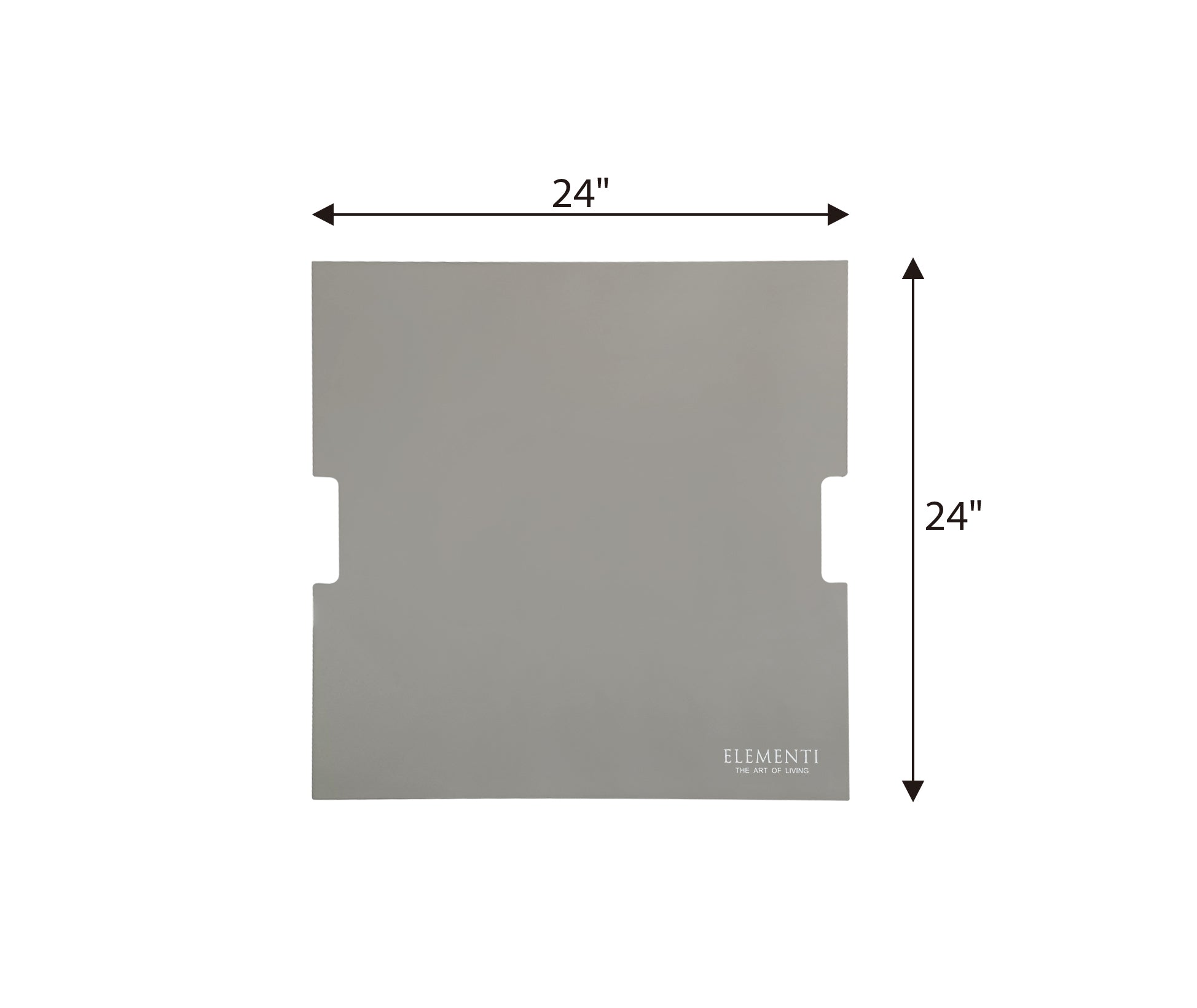 Stainless Steel Lid for Rocky Fire Table (OFG310-SS)