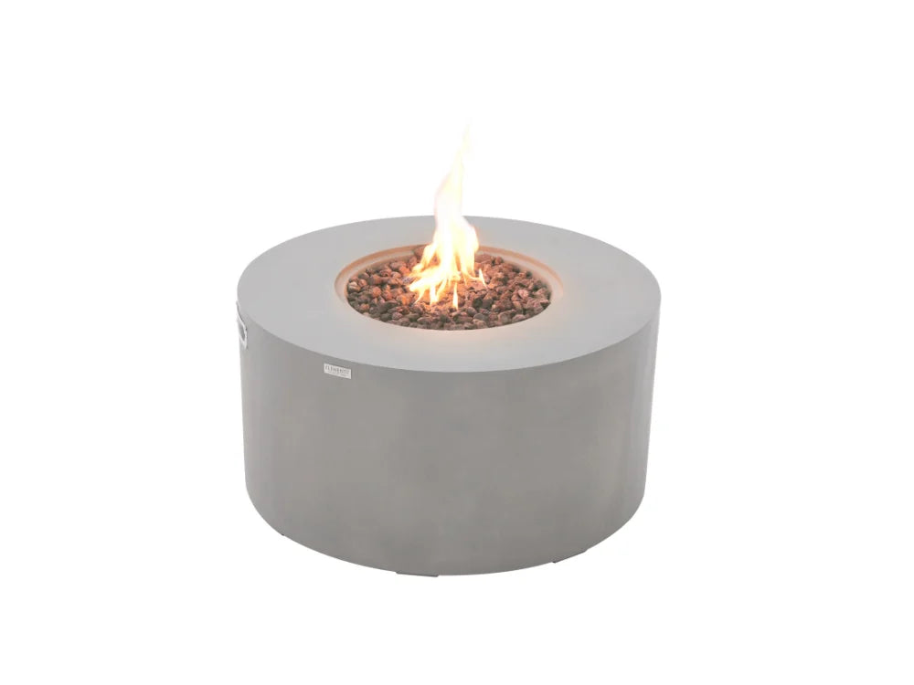Pacaya 44" Concrete Fire Table w/ Built-In Tank Storage (OFG311)