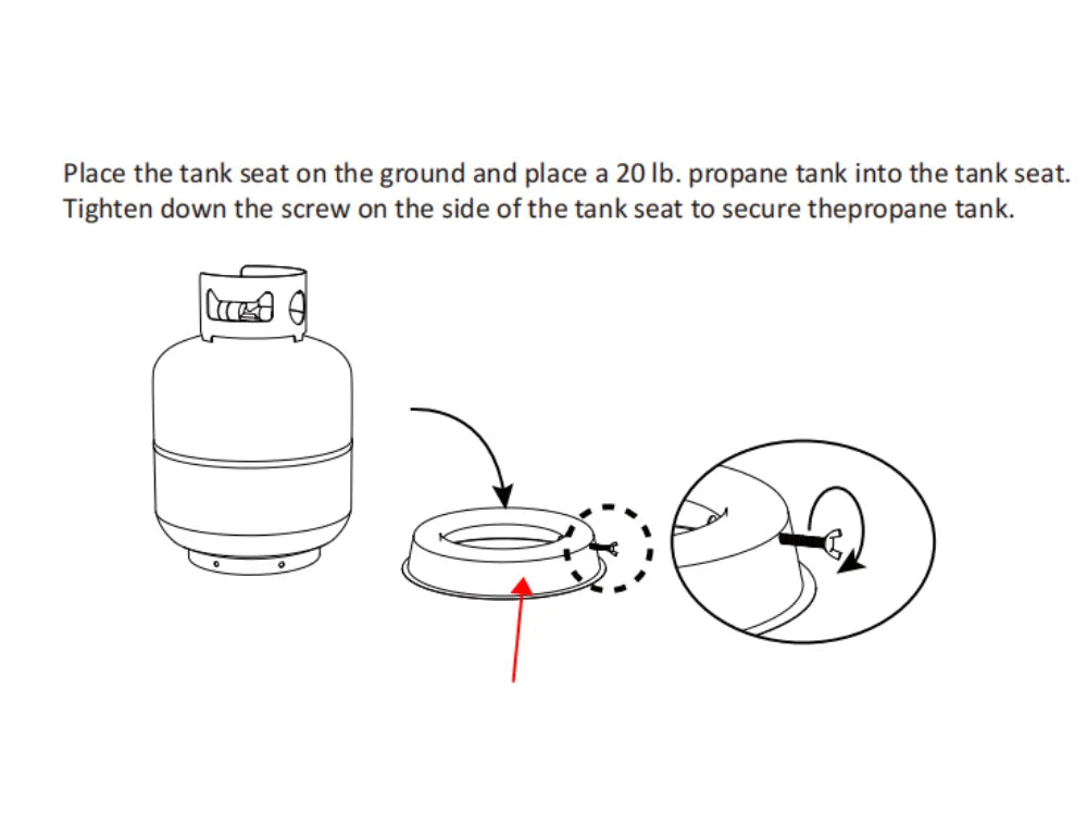Propane Tank Seat(ONB01-301)