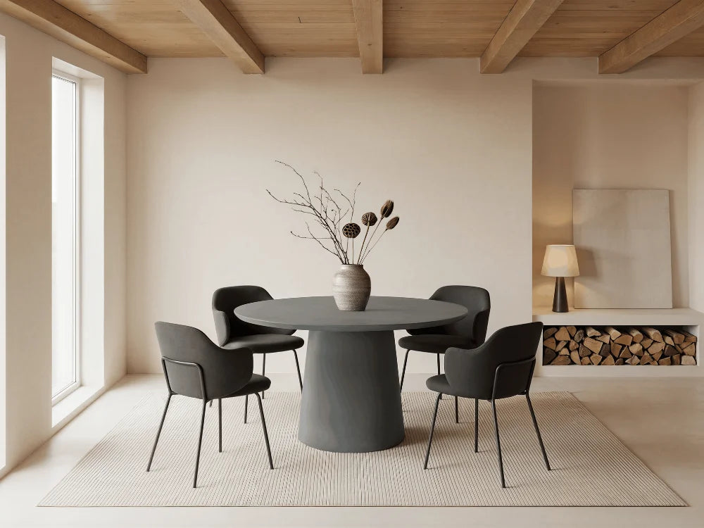 Rio 48" Round Concrete Dining Table (FDG02)