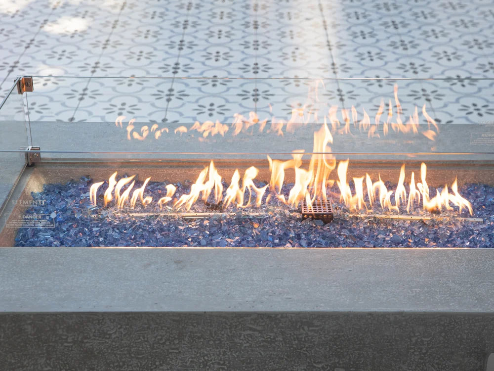+Riviera & Positano 60" Sandstone Fire Table (OFG415)