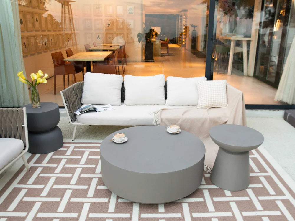 Rome 40" Concrete Coffee Table (FCG07)