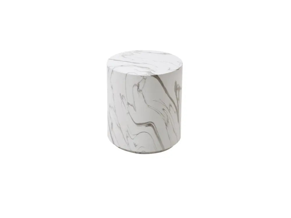 Rome 17.7" Round Concrete Side Table (FEG03)