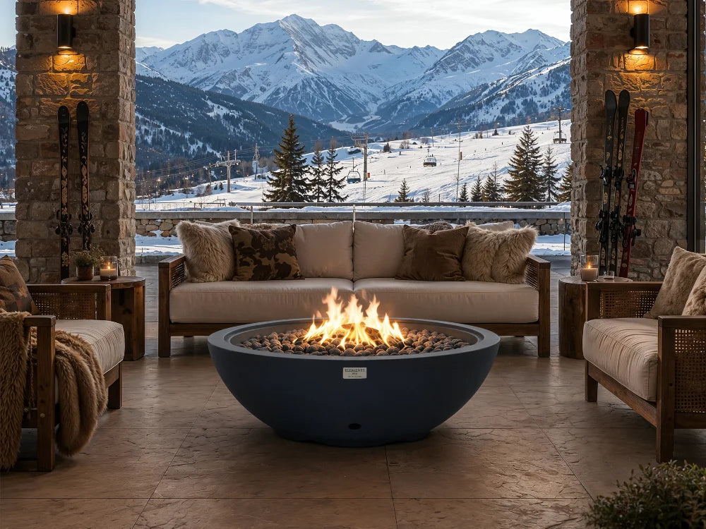 Rose Bowl 48” Fire Pit 100K BTU Fire Table(OFG702)