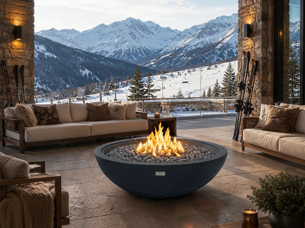 Rose Bowl 48” Fire Pit 100K BTU Fire Table(OFG702)