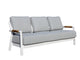 Santorini Outdoor Aluminum 3-Seat Sofa with Sunbrella® Cushions (OS2501T)