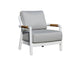 Santorini Outdoor Aluminum Lounge Chair with Sunbrella® Cushions (OS2501S)