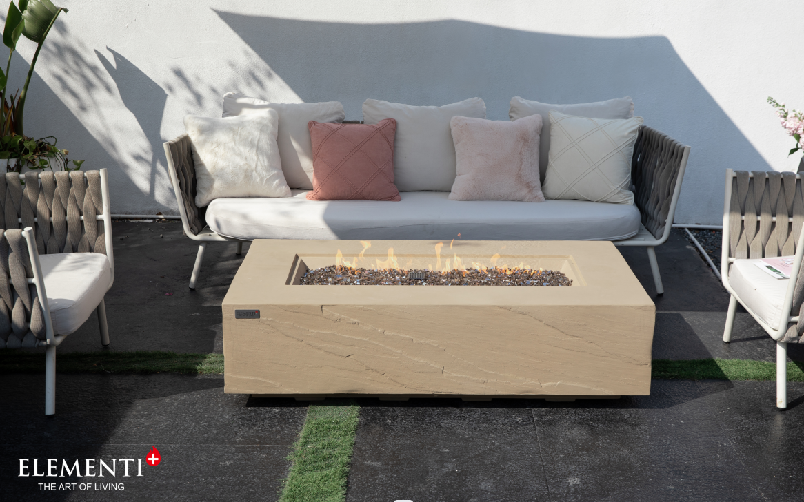+Colorado 56" Sandstone Fire Table (OFG410SY)