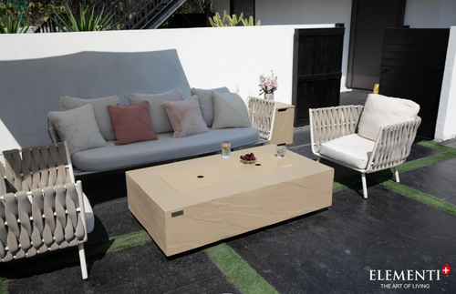 +Colorado 56" Sandstone Fire Table (OFG410SY)