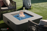 +Lucerne 42" Light Grey Sandstone Fire Table (OFG419LG)