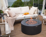 Modeno Venice 34" Concrete Fire Table (OFG113)