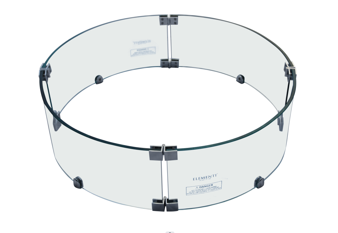 Wind Screen Window Shield for Lunar Fire Bowl (OFG101-WS&OFG147-WS)