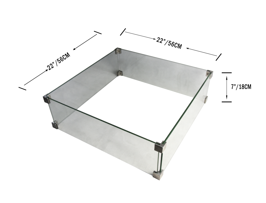 Square Wind Screen (OFG103/114/135/141/202-WS)
