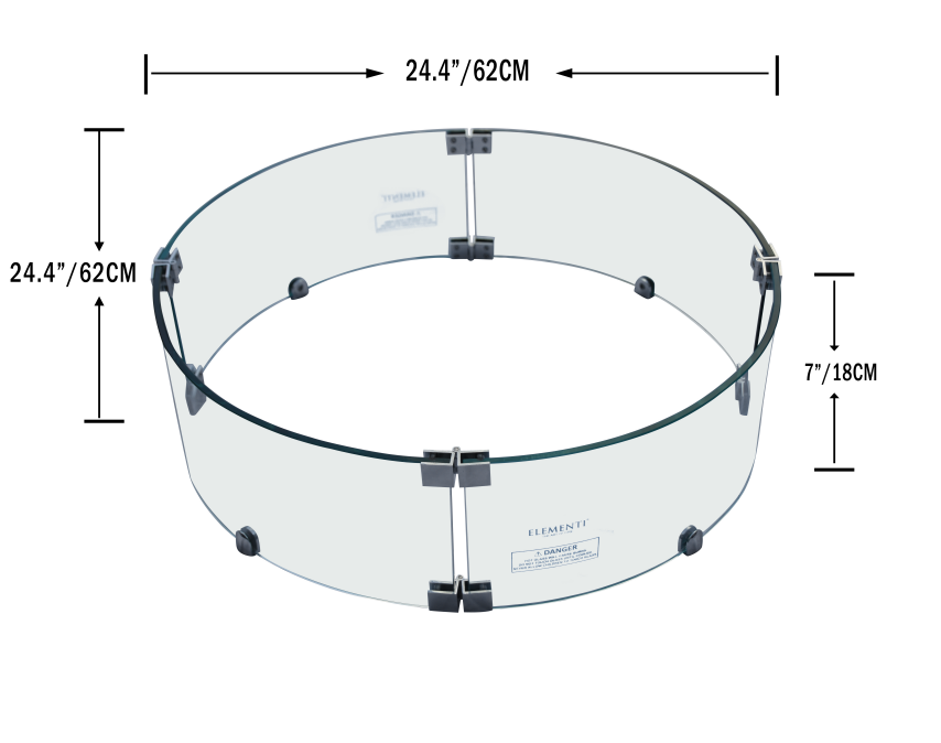 Metropolis Wind Screen (OFG104-WS)