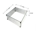Wind Screen for Montreal & Rova Fire Table (OFG221/224-WS)