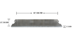 Rectangle Stainless Steel Lid (OFG121/139/202-SS)