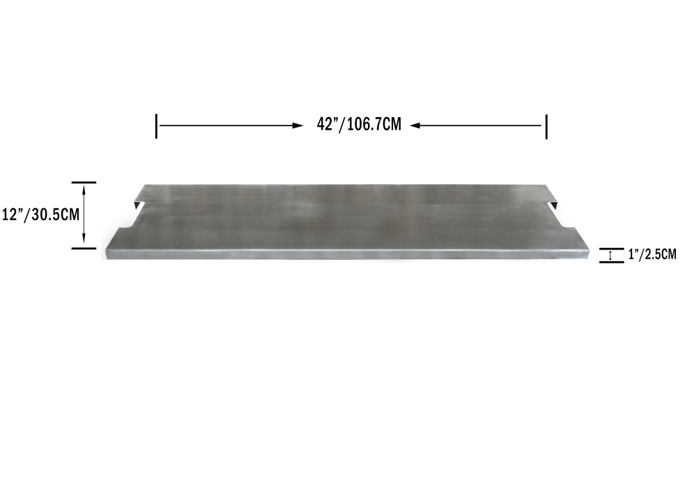 Rectangle Stainless Steel Lid (OFG121/139/202-SS)