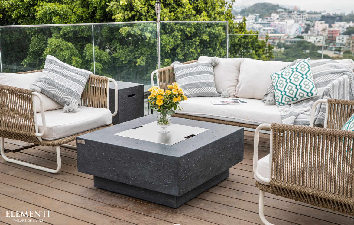 Stainless Steel Lid For Manhattan Fire Table (OFG103-SS)