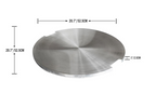 Round Stainless Steel Lid (OFG104/107/307-SS)