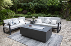 Stainless Steel Lid for Andes Fire Table (OFG309-SS)
