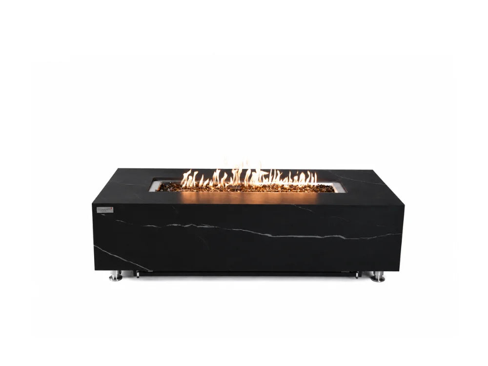 +Varna & Carrara 60" Marble Porcelain Fire Table (OFP121)