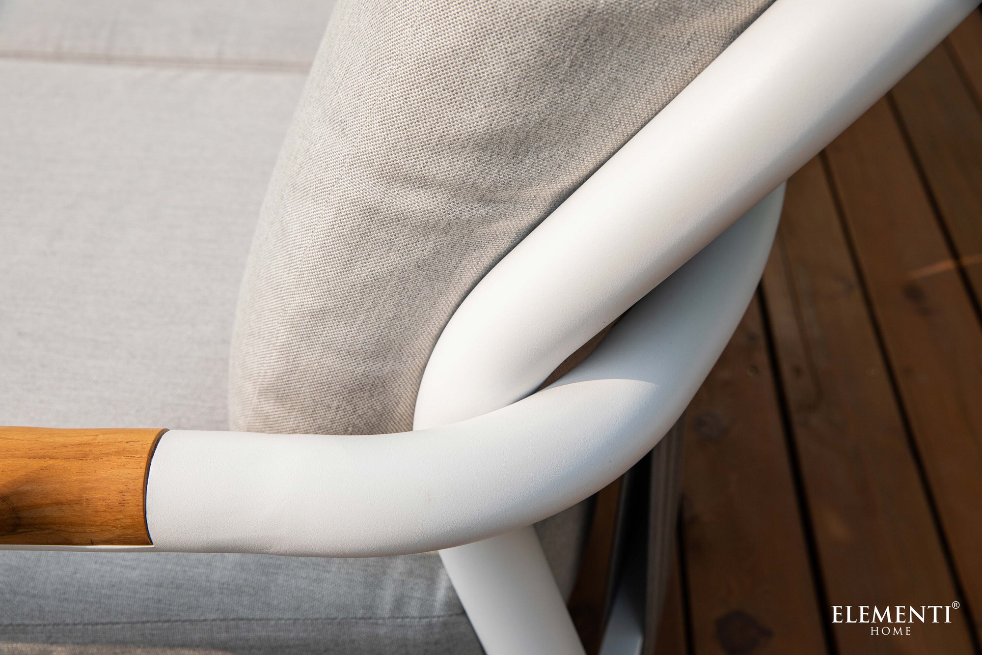 Santorini Outdoor Aluminum Swivel Chair with Sunbrella® Cushions (OS-2501W)