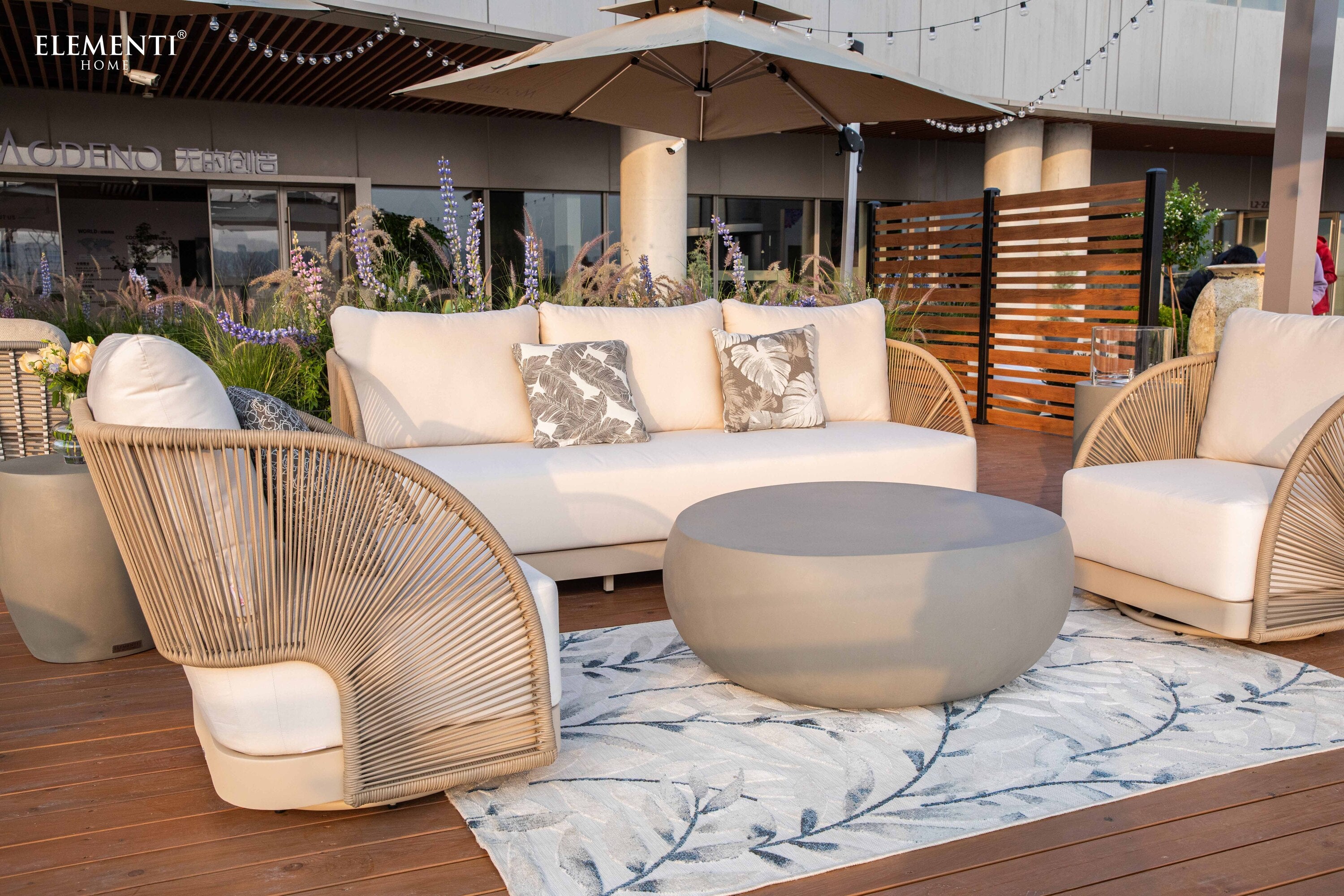 Malibu Outdoor Aluminum Swivel Chair with Sunbrella® Cushions (OS-2502W)