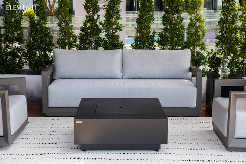 Newport Outdoor Aluminum 3-Seat Sofa with Sunbrella® Cushions (OS2505T)