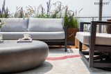 Laguna Outdoor Aluminum 3-Seat Sofa with Sunbrella® Cushions (OS-2506T)