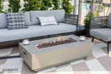 Milano Outdoor Aluminum 3-Seat Sofa with Sunbrella® Cushions (OS-2504T)
