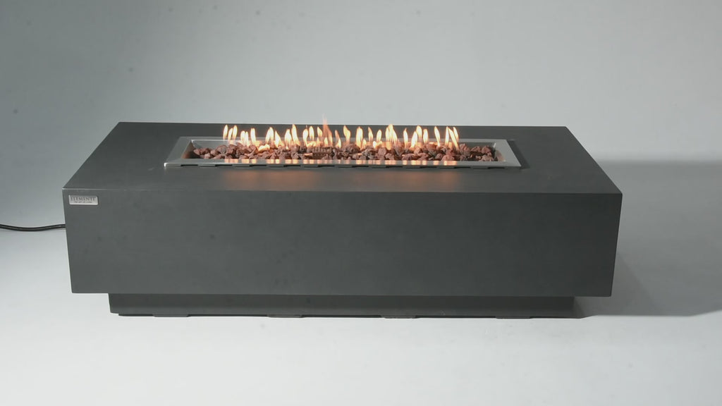 Granville 60" Dark Grey Concrete Fire Table (OFG121DG)