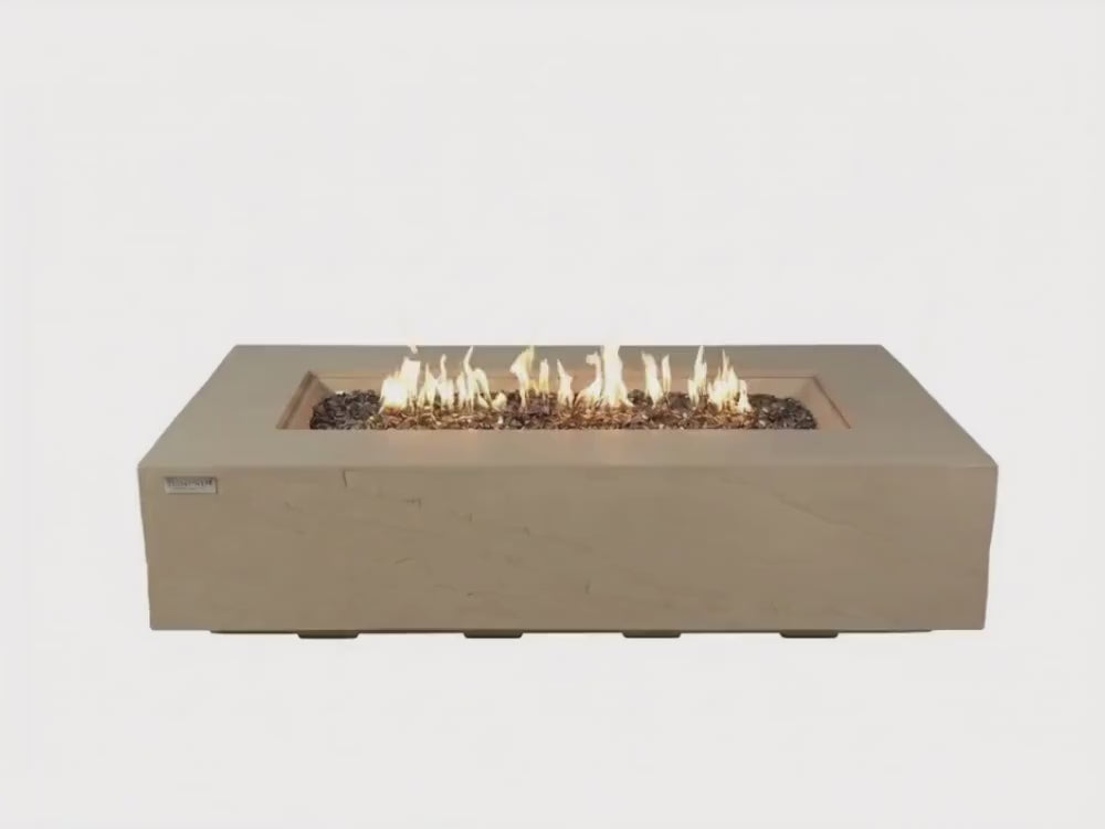 Load video: +Colorado 56" Sandstone Fire Table (OFG410SY)