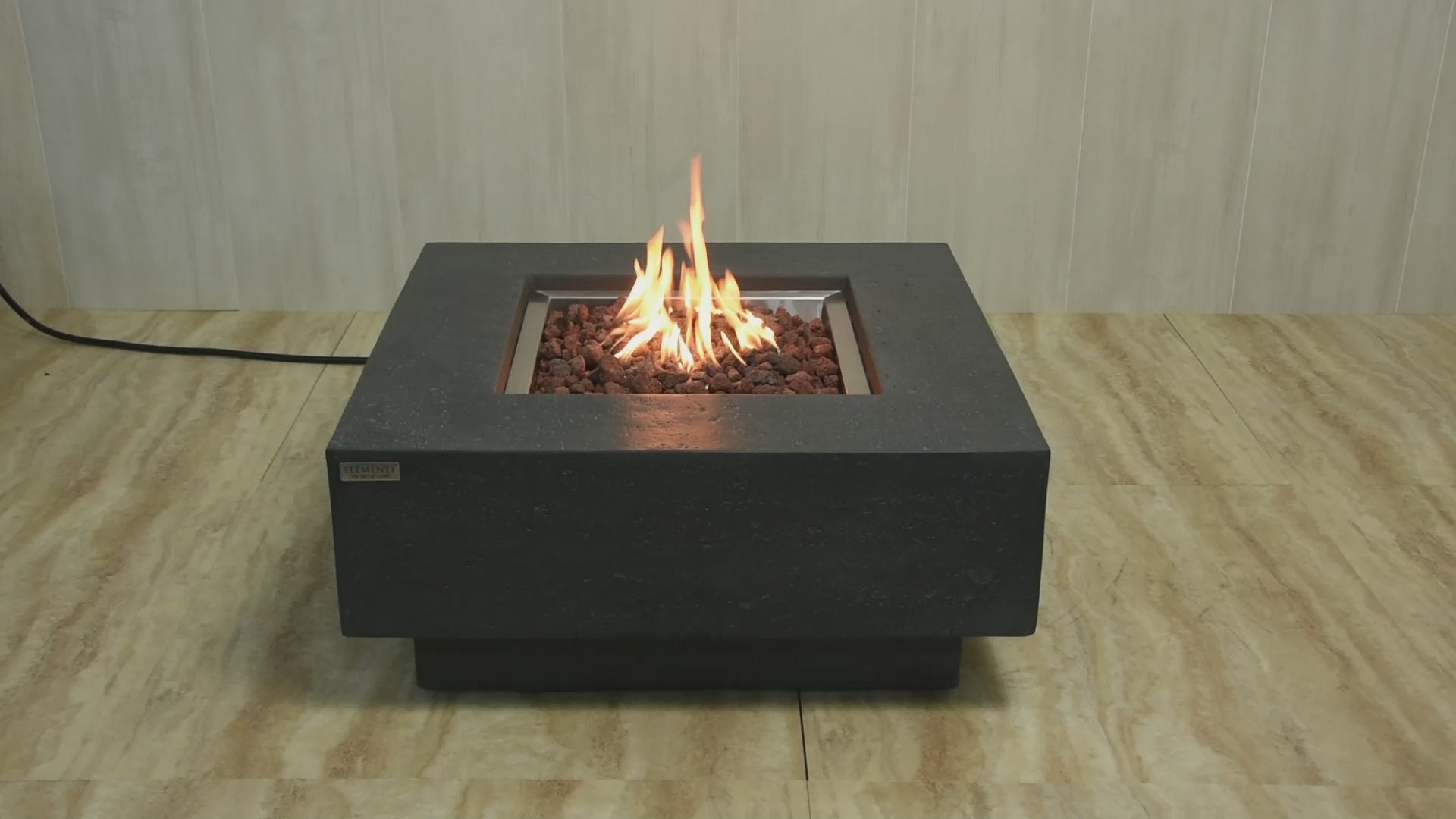 Manhattan 36" Dark Grey Concrete Fire Table (OFG103DG)