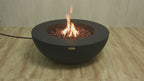 Lunar Bowl 42" Dark Grey Concrete Fire Table (OFG101DG)