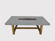 Sonoma Concrete Fire Dining Table for indoor and outdoor