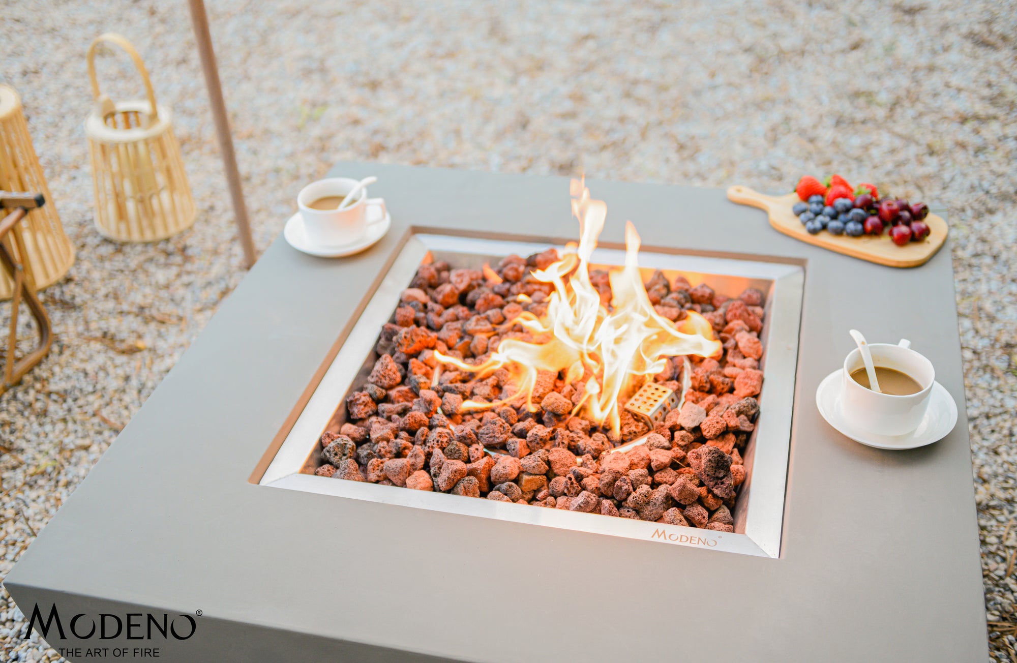 Modeno Westport 34"  Concrete Outdoor Fire Table (OFG135)